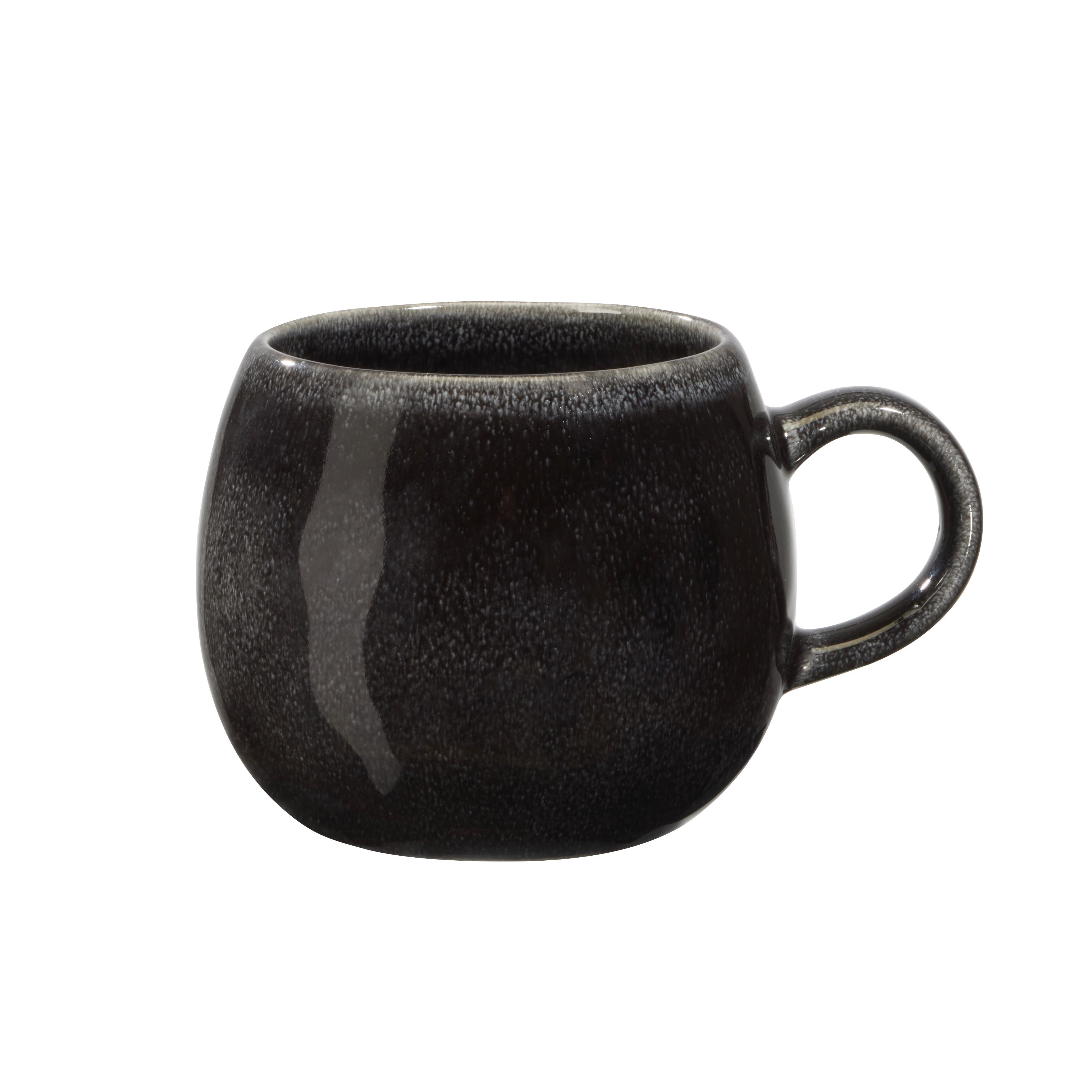 Hrnek Na Kávu Sindri, 480ml - černá, Moderní, keramika (14.5/11/8.5cm)