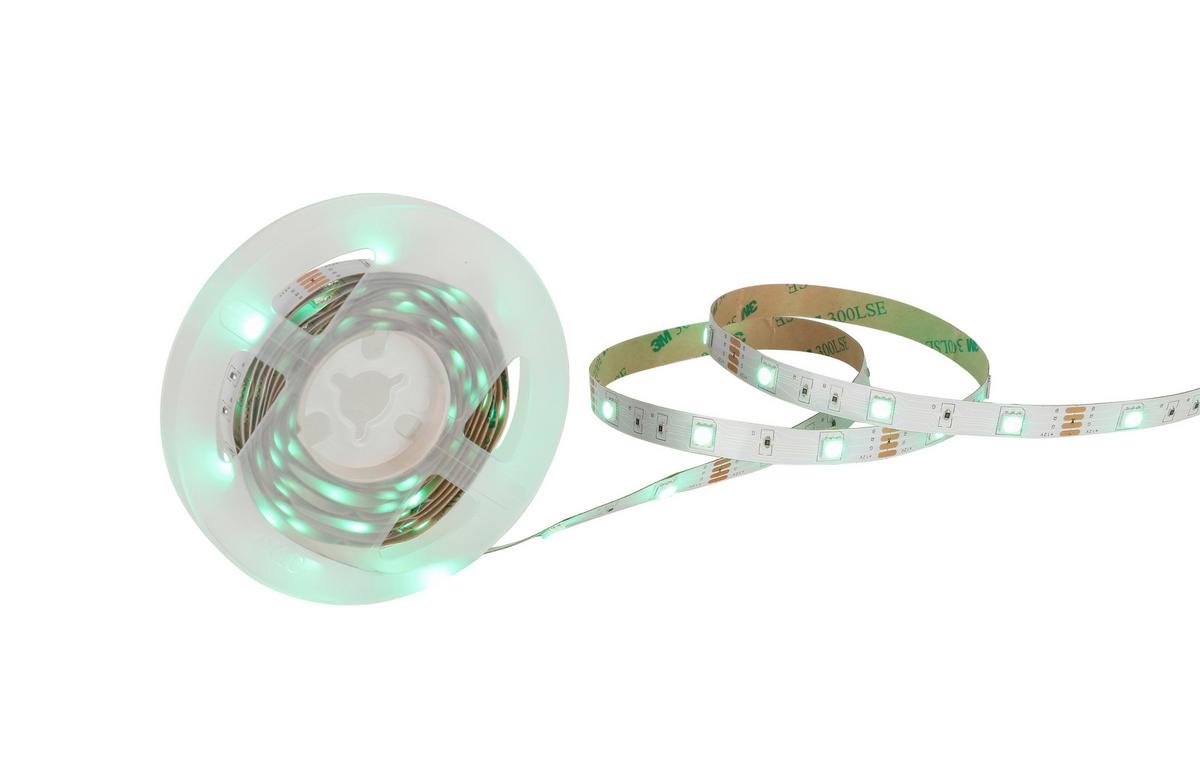 LED páska Jomin, 300 cm - bílá, plast (300cm) - Mömax