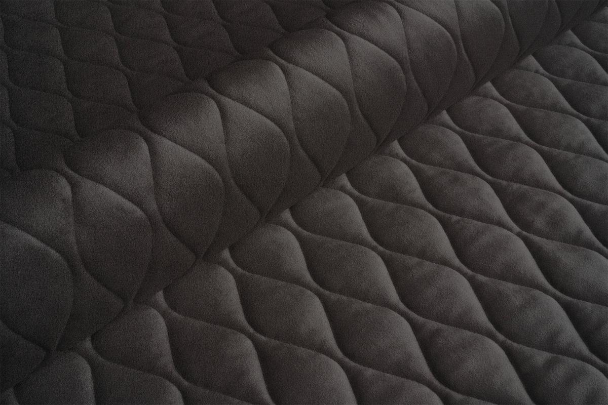 2-sitzer-sofa Mit Schlaffunktion Empoli B: 235cm - Goldfarben/Grau, Basics, Textil (235/96/104cm) - MID.YOU