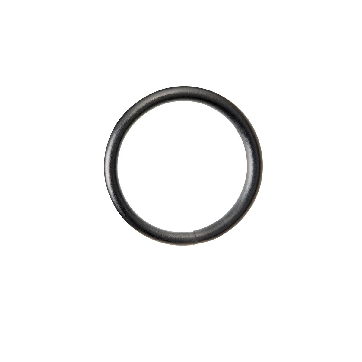 Rundstangengarnitur 1-Lfg Ada Schwarz L: 120-230cm - Schwarz, ROMANTIK / LANDHAUS, Metall (120-230cm) - James Wood
