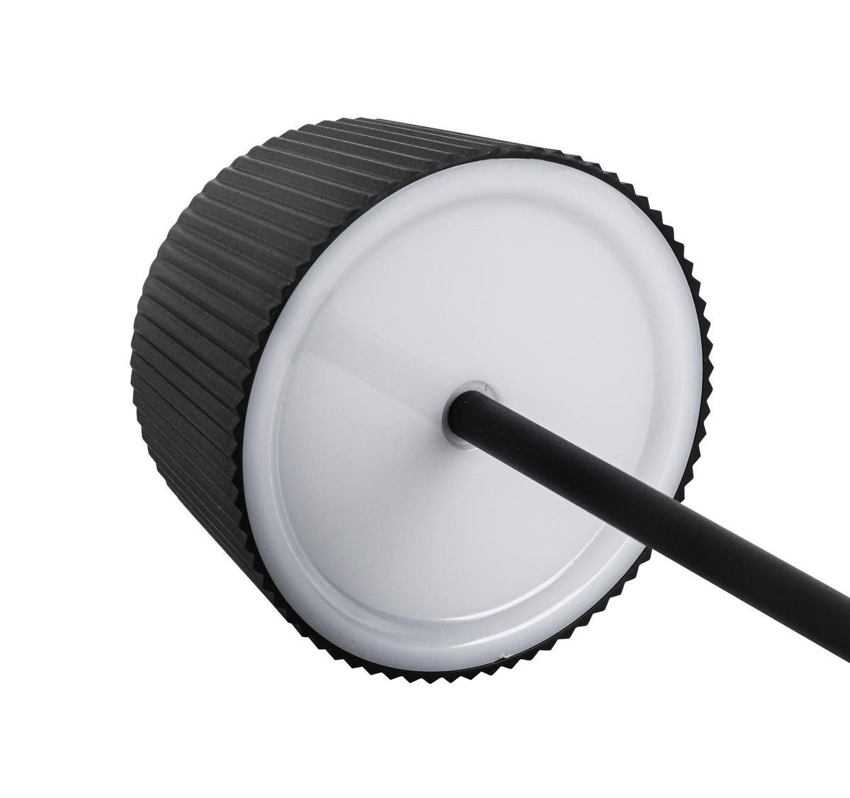 NABÍJATEĽNÁ STOLNÁ LAMPA THREMO - čierna/biela, Modern, kov/plast (11/30/21,1cm) - Mömax