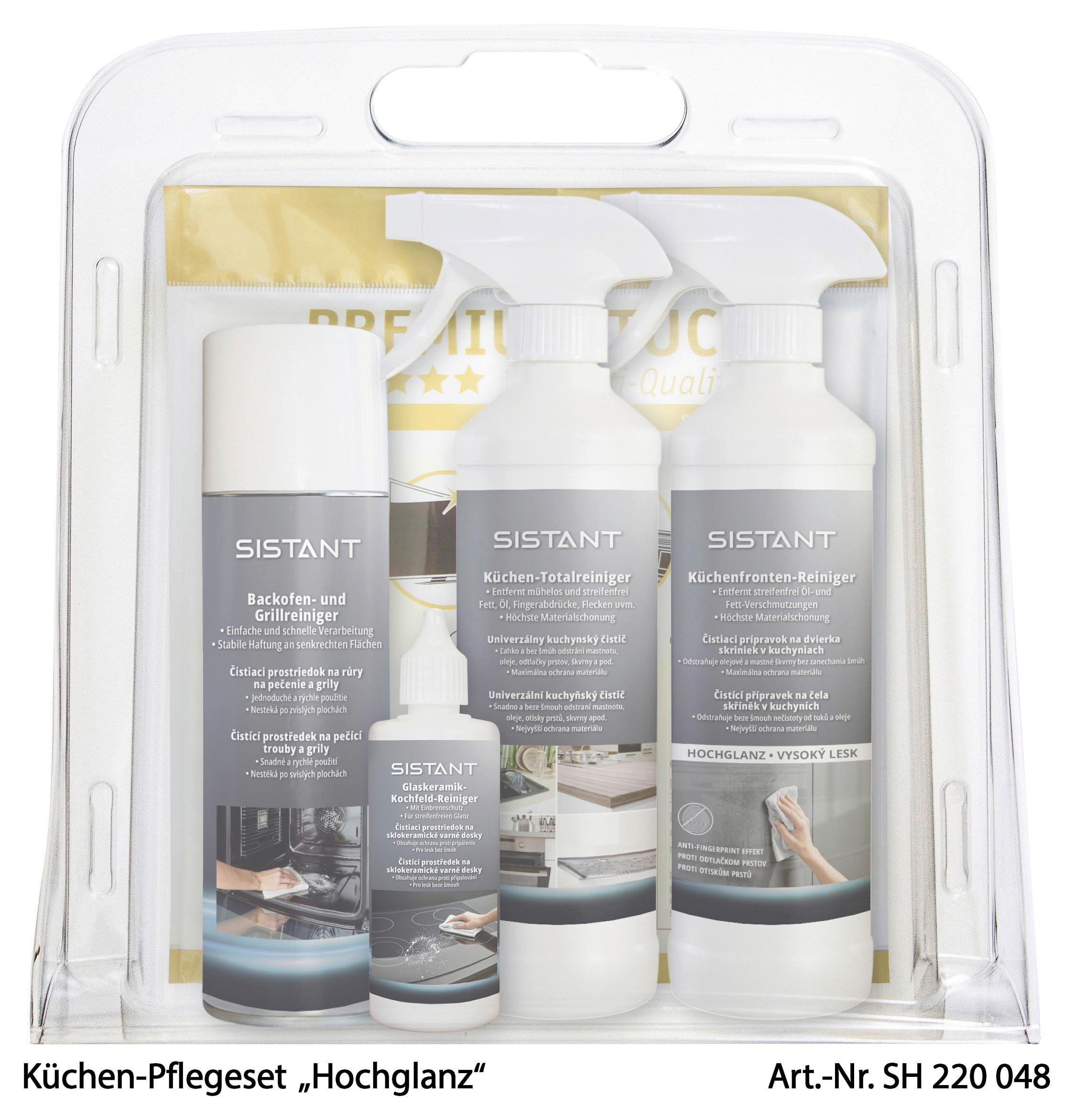 Reinigungsset Sistant Glanz Si220046 - (27,2/8,5/29,5cm) - Sistant