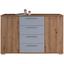 Kommode Beluga - Eichefarben/Hellgrau, KONVENTIONELL, Holzwerkstoff (150/92/38cm) Kommode Beluga - Eichefarben/Hellgrau, KONVENTIONELL, Holzwerkstoff (150/92/38cm)