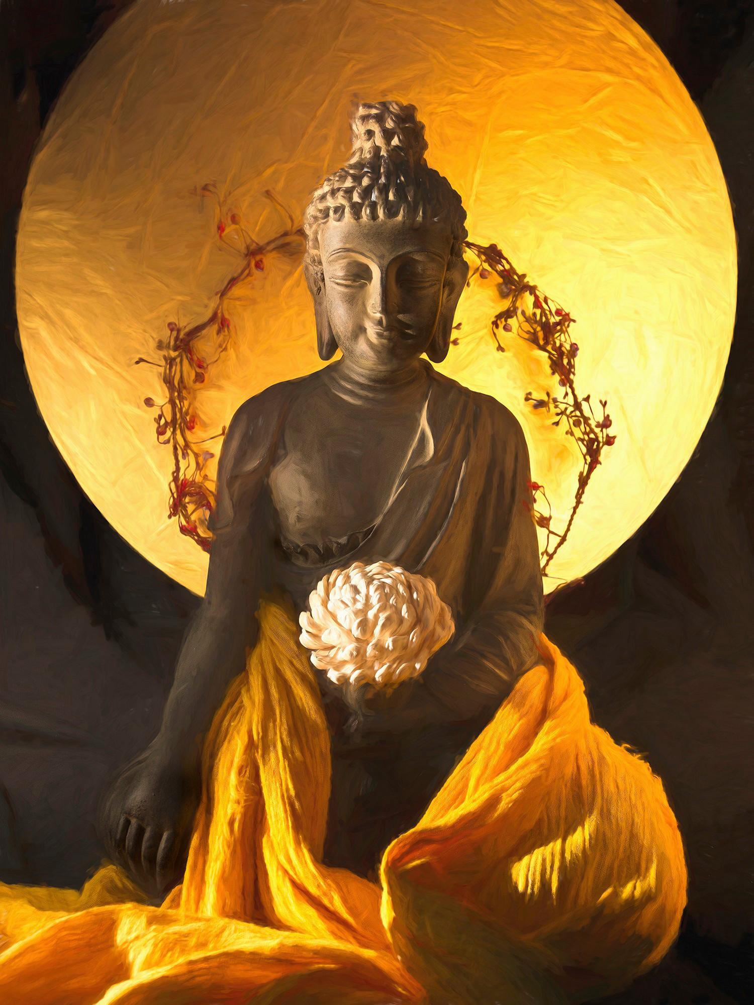 Multimediabild Adem - Multicolor, KONVENTIONELL, Holzwerkstoff/Textil (60/80cm) - Luca Bessoni