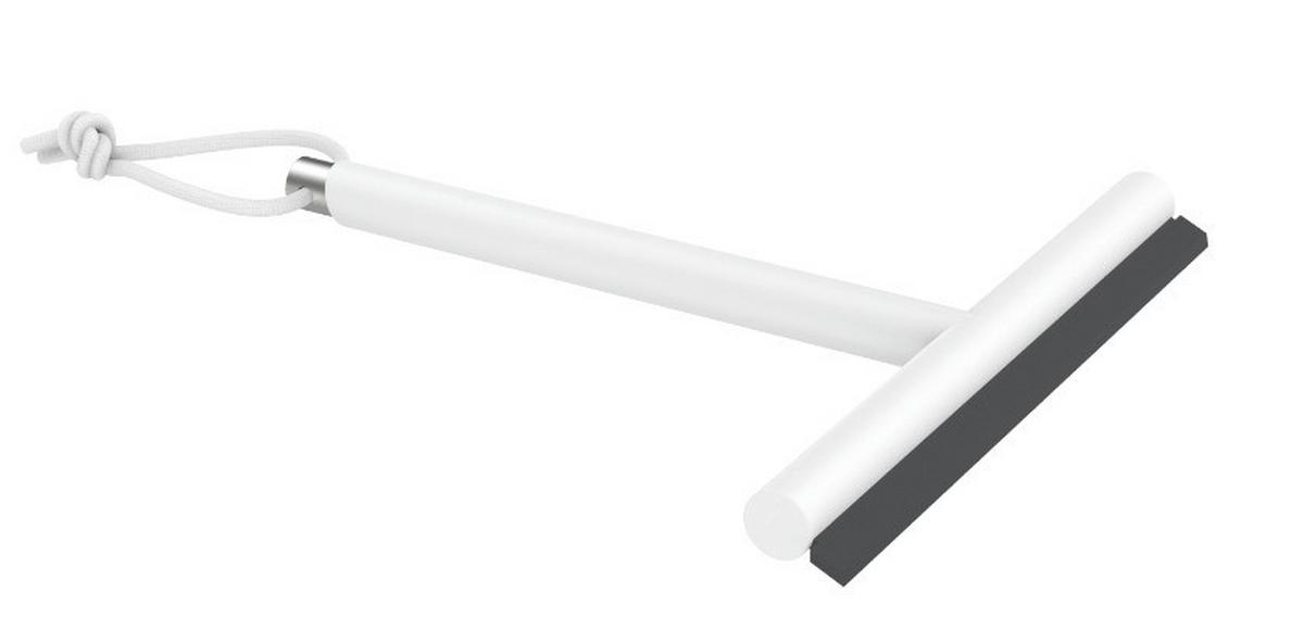 STĚRKA NA SPRCHOVÉ KOUTY CHRIS - bílá, Moderní, plast (20/20,6/2,1cm) - Mömax