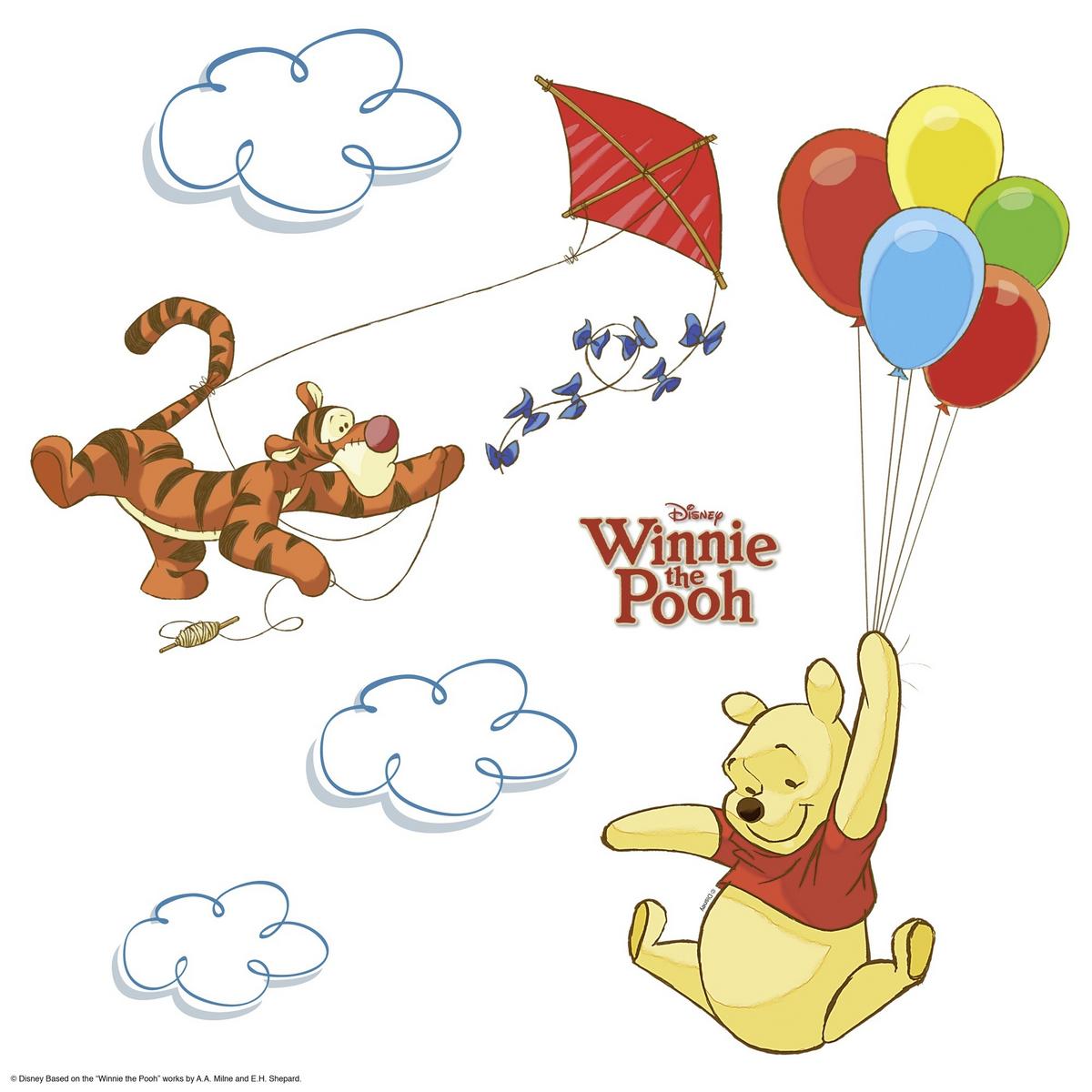 Fensterbild Winnie The Pooh - Multicolor, LIFESTYLE, Kunststoff (31/31cm)