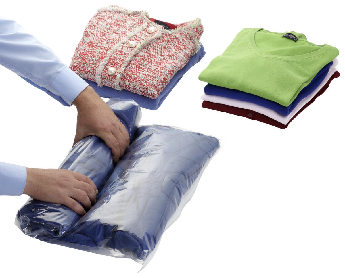 Vákuový pytel Easy 2 ks/bal., 50/85cm - čiré, plast (50/85cm) - Homezone