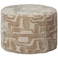Hocker Yago Naturfarben B: 60cm - Naturfarben, Design, Textil (60/43/60cm) - Livetastic