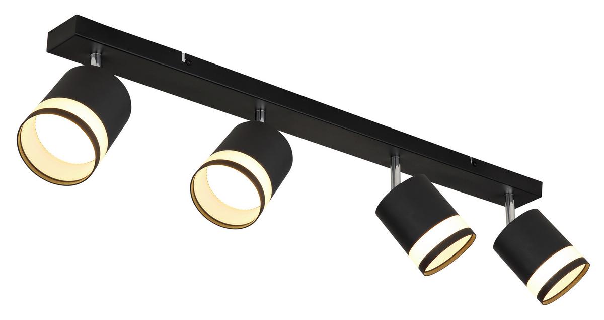 Spotlámpa 57852-4 Lucero - fekete/fehér, Design, műanyag/fém (80/8,2/18,5cm) - Globo