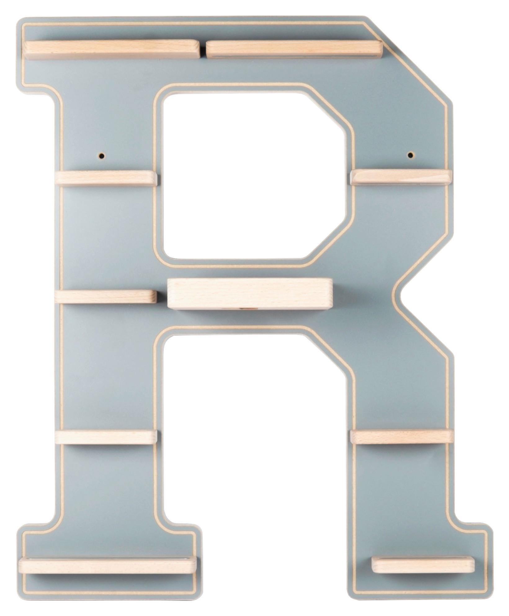 Kinderregal Boarti Grau B: 44 cm - Grau, MODERN, Holzwerkstoff (44/54/19cm) - MID.YOU