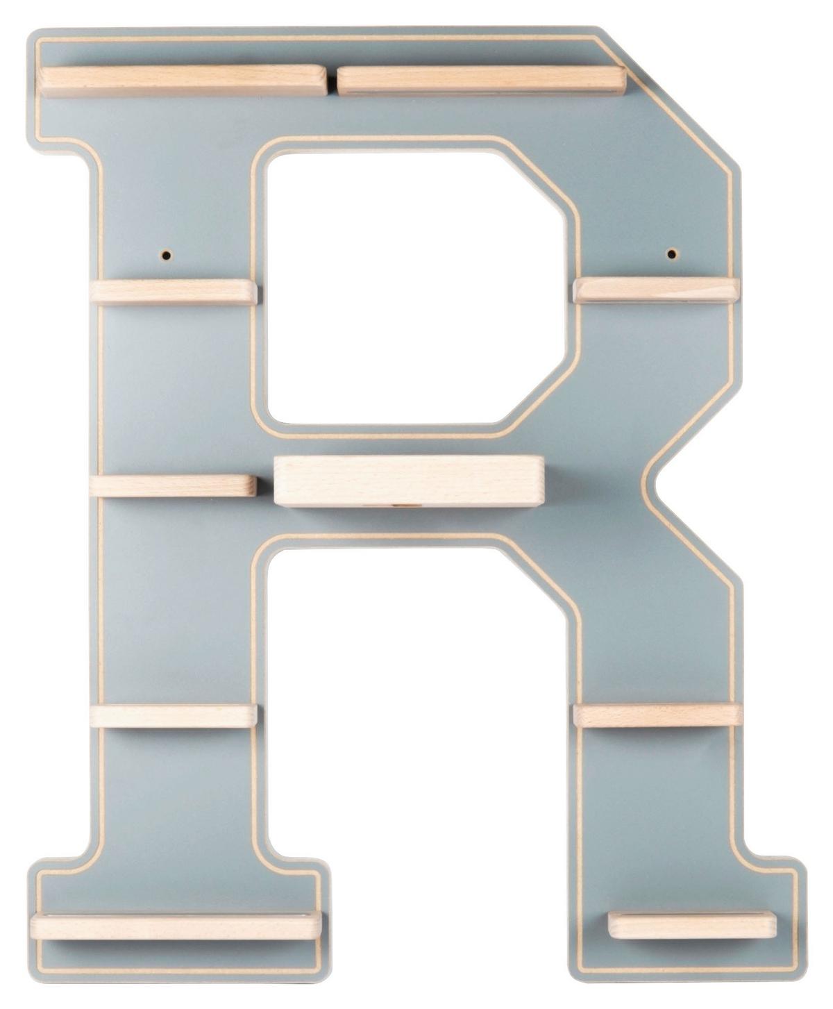 Kinderregal Boarti Grau B: 44 cm - Grau, MODERN, Holzwerkstoff (44/54/19cm) - MID.YOU