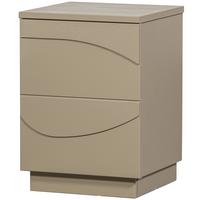 Nachtkästchen Teo, Schlammfarben B: 36 Cm - Schlammfarben, Design, Holz (36/50/35cm) - Livetastic