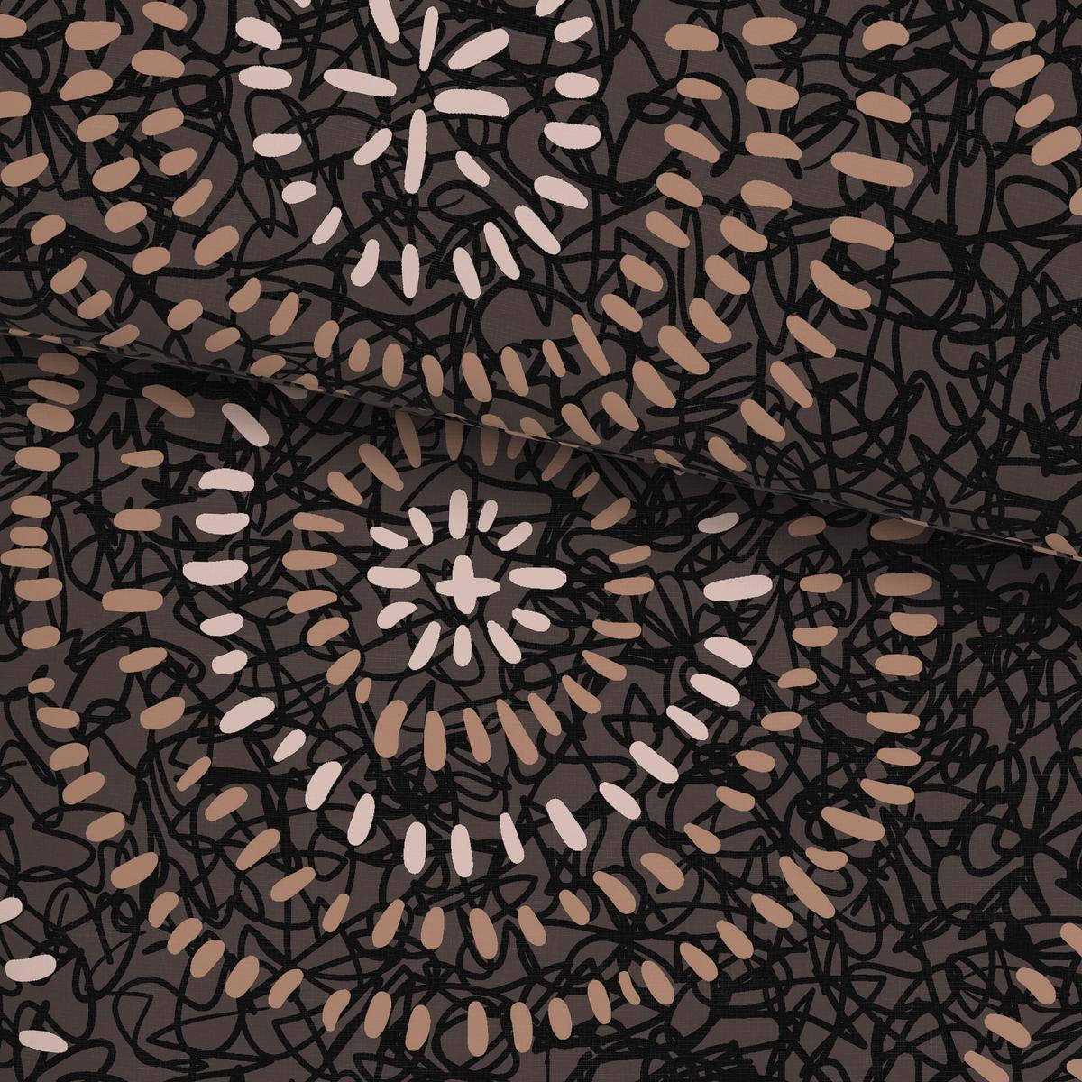 Bettwäsche 140x200 cm Sina Braun - Braun, LIFESTYLE, Textil - Story of Nature