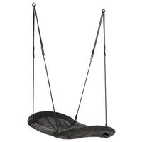 Nestschaukel A038.155.10 - Schwarz, KONVENTIONELL, Kunststoff/Metall (70/6/170cm) - Ambia Garden