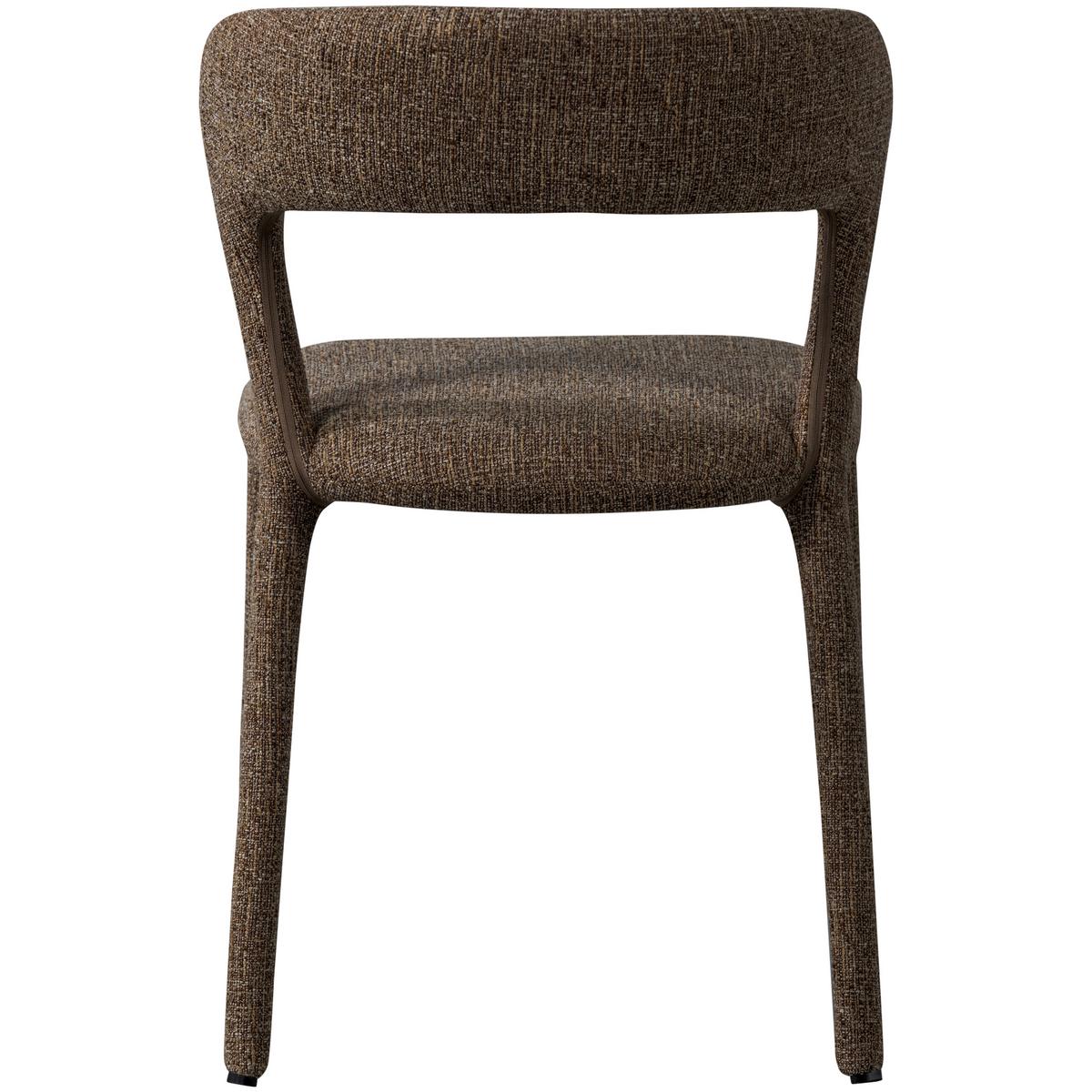 Stuhl-Set Noble Braun B: 51cm - Braun, MODERN, Textil (51/76/56cm) - Livetastic