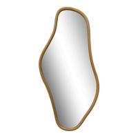 WANDSPIEGEL Natural, B: 60 cm - Klar/Kieferfarben, Design, Glas/Holz (60/120/2cm) - MID.YOU