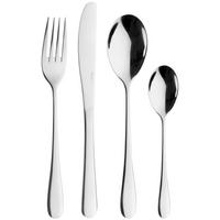 Besteckset Princess 24--teilig., Edelstahl - Edelstahlfarben, Basics, Metall - Pintinox