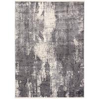 Webteppich Grau Limoges 65x130 cm - Grau, Design, Textil (65/130cm) - Novel