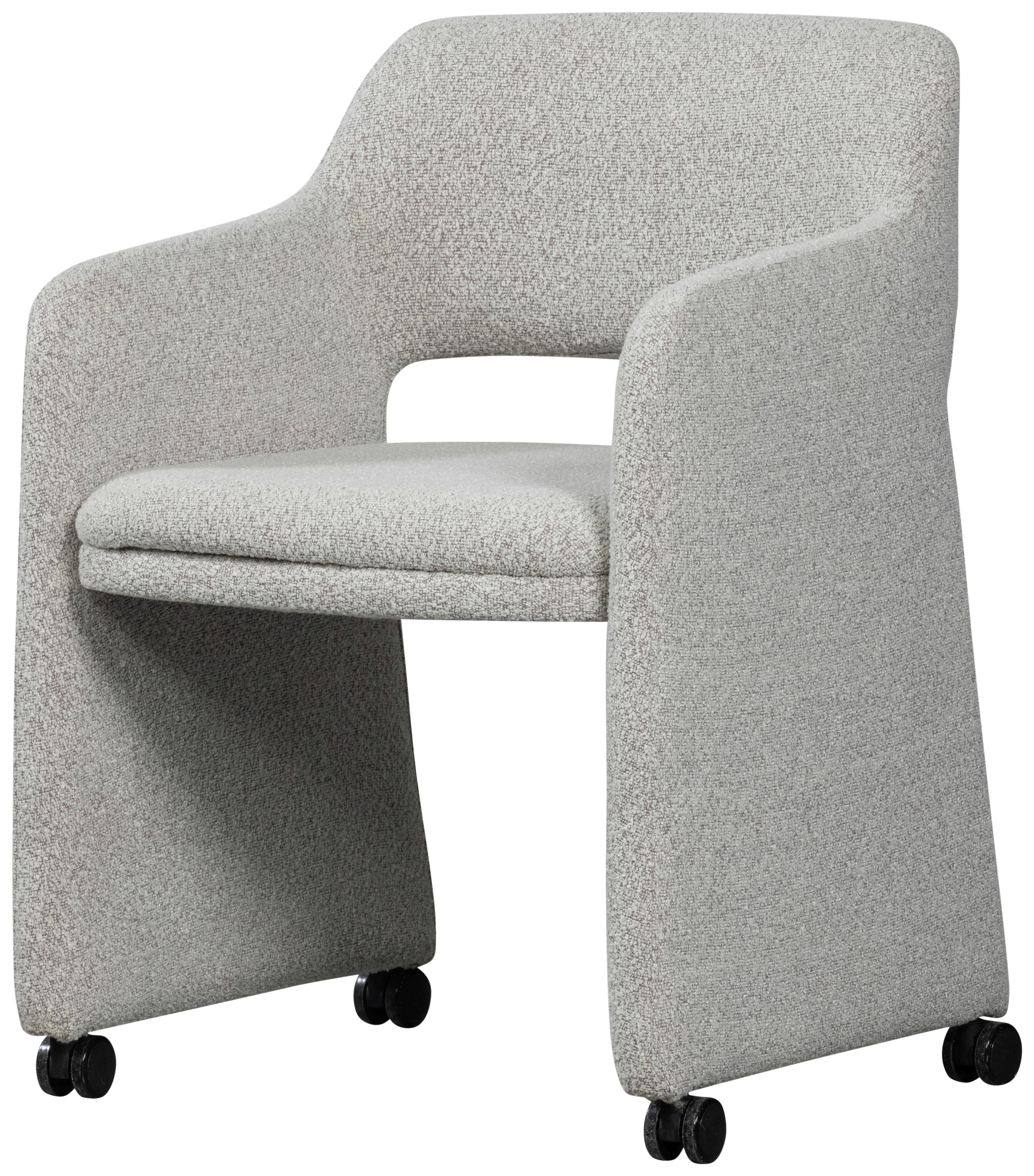 Armlehnstuhl Lyric Greige B: 59cm - Greige, MODERN, Kunststoff/Textil (59/79/58cm) - Livetastic