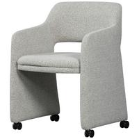 Armlehnstuhl Lyric Greige B: 59cm - Greige, MODERN, Kunststoff/Textil (59/79/58cm) - Livetastic
