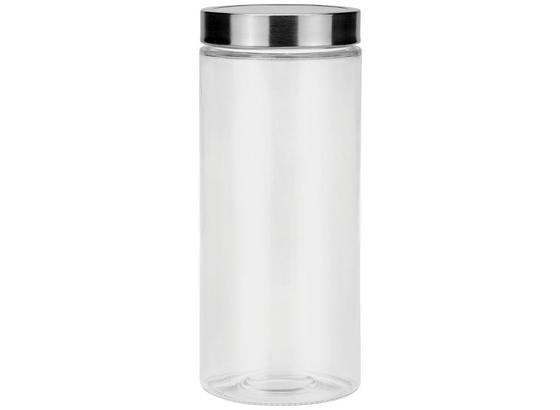 Frischhaltedose Catleen, Gr. XL - Klar/Edelstahlfarben, MODERN, Glas/Metall (11/27cm) - Luca Bessoni Frischhaltedose Catleen, Gr. XL - Klar/Edelstahlfarben, MODERN, Glas/Metall (11/27cm) - Luca Bessoni
