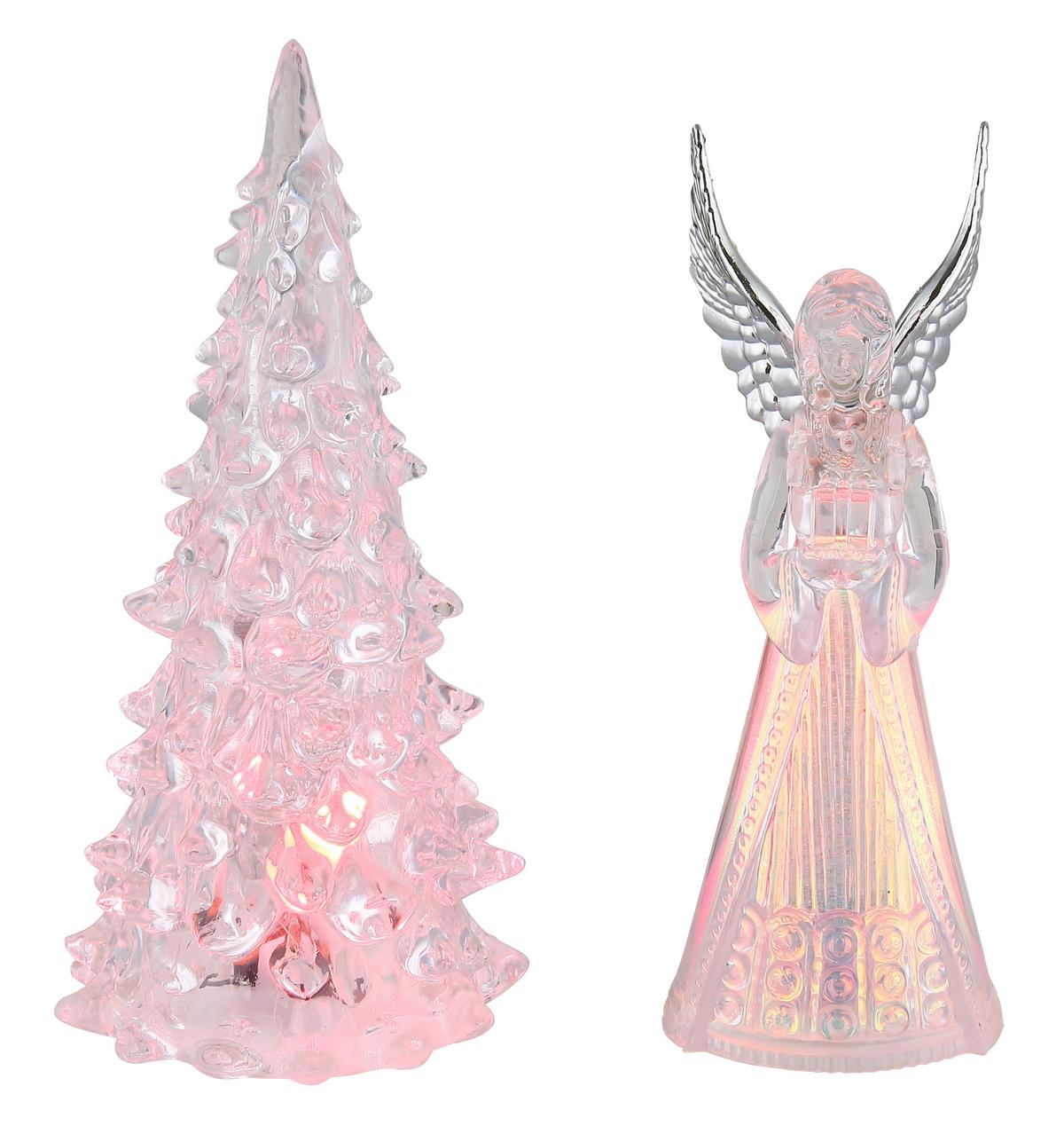 LED-Dekoleuchte 28103-24 Noella - Klar, Basics, Kunststoff (4,2/4,6/11,5cm) - Globo