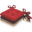 Sitzkissen Henri - Rot, KONVENTIONELL, Textil (40/40/6cm) - Ombra