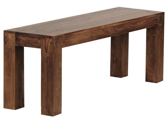 Sitzbank Mumbai B: ca. 120 cm - Sheeshamfarben, MODERN, Holz (120/45/35cm) - Livetastic Sitzbank Mumbai B: ca. 120 cm - Sheeshamfarben, MODERN, Holz (120/45/35cm) - Livetastic
