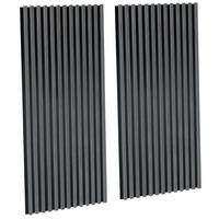 Falipanel Josef - sötét tölgy, Modern, műanyag/faalapú anyag (60/120/2cm)