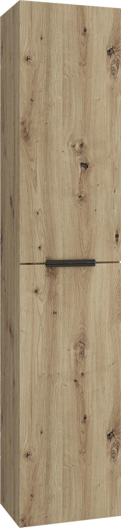 Hochschrank Sana Eiche Artisan Dekor B: 33 cm - Eiche Artisan, MODERN, Holzwerkstoff (33/166/33cm) - Stylife