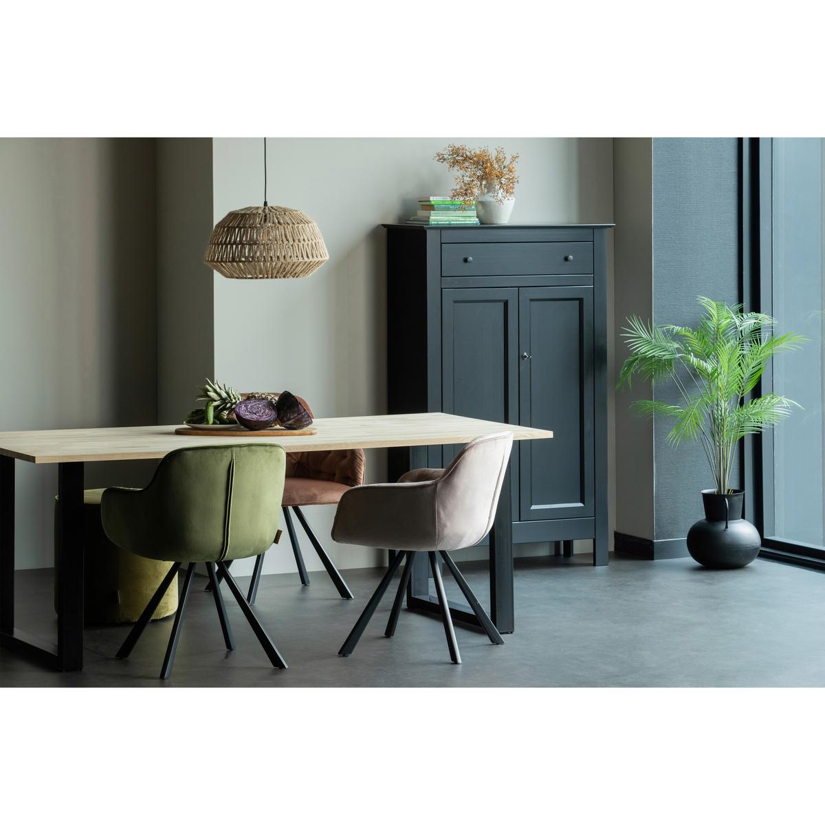 TISCHPLATTE Tablo Eichefarben L: 200cm - Eichefarben, MODERN, Holz (200/90/2,4cm) - Livetastic