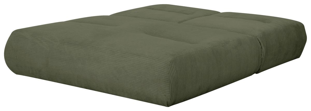 Schlafsofa Luna Olivgrün B: 159 Cm - Olivgrün, Design, Textil (159/88/160cm) - Livetastic