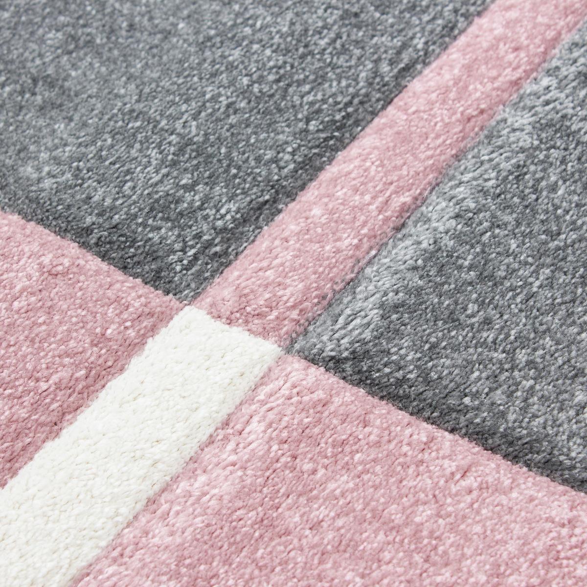 Webteppich Pink Naturfaser Hawaii 200x290 cm - Pink, KONVENTIONELL, Textil (200/290cm)