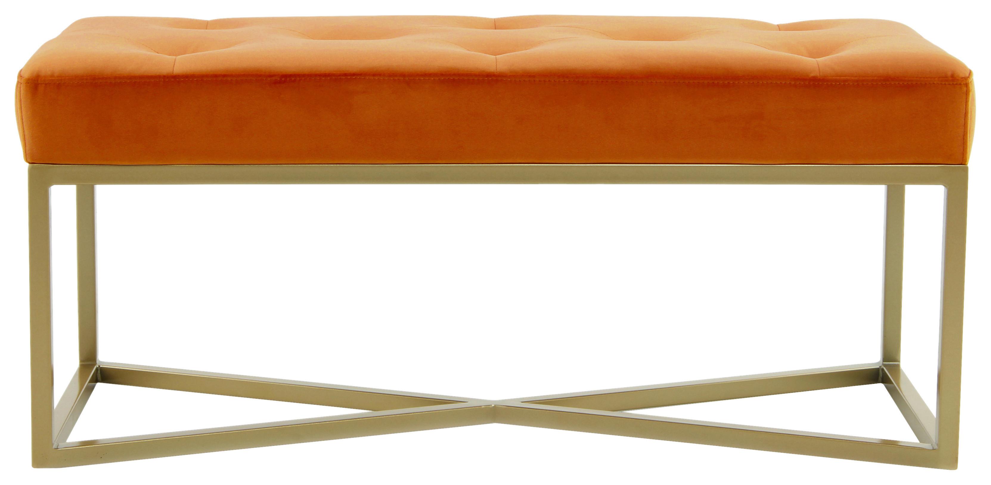 Sitzbank Diaz 100 Orange B: 40 Cm