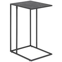 Kisasztal Infinity - fekete, Design, faalapú anyag/fém (43/35/63cm) - MID.YOU