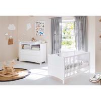 Babyzimmer 090023x Florentina - Weiß, Trend, Holz/Holzwerkstoff (146/76/85cm) - Pinolino