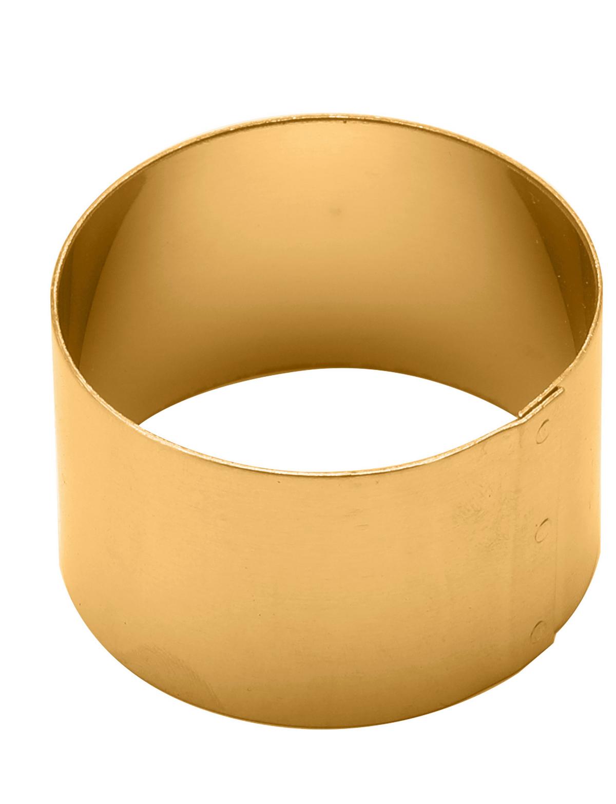 Serviettenringeset Ew-Nr-2108g - Goldfarben, Basics, Metall (4/2,5cm) - Echtwerk