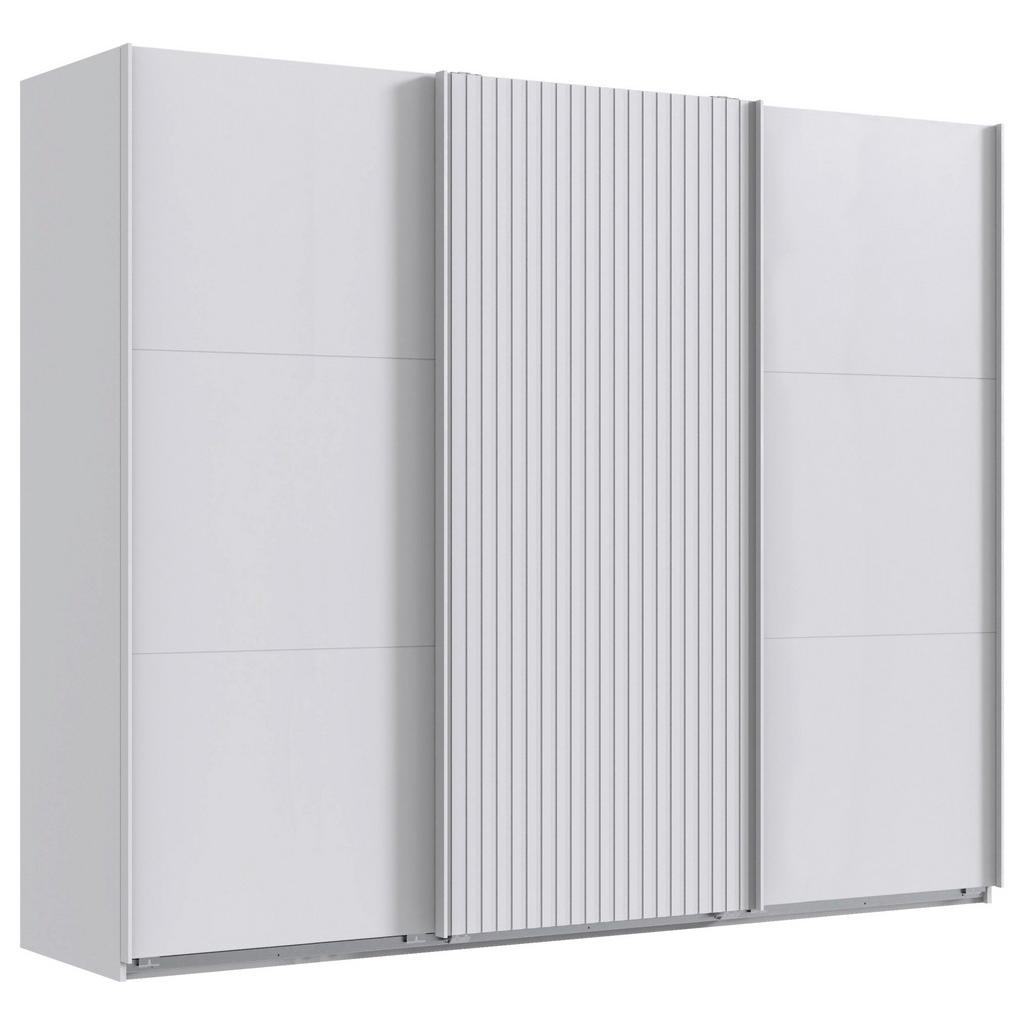 Schwebetürenschrank Andorra Weiß B: 250 Cm