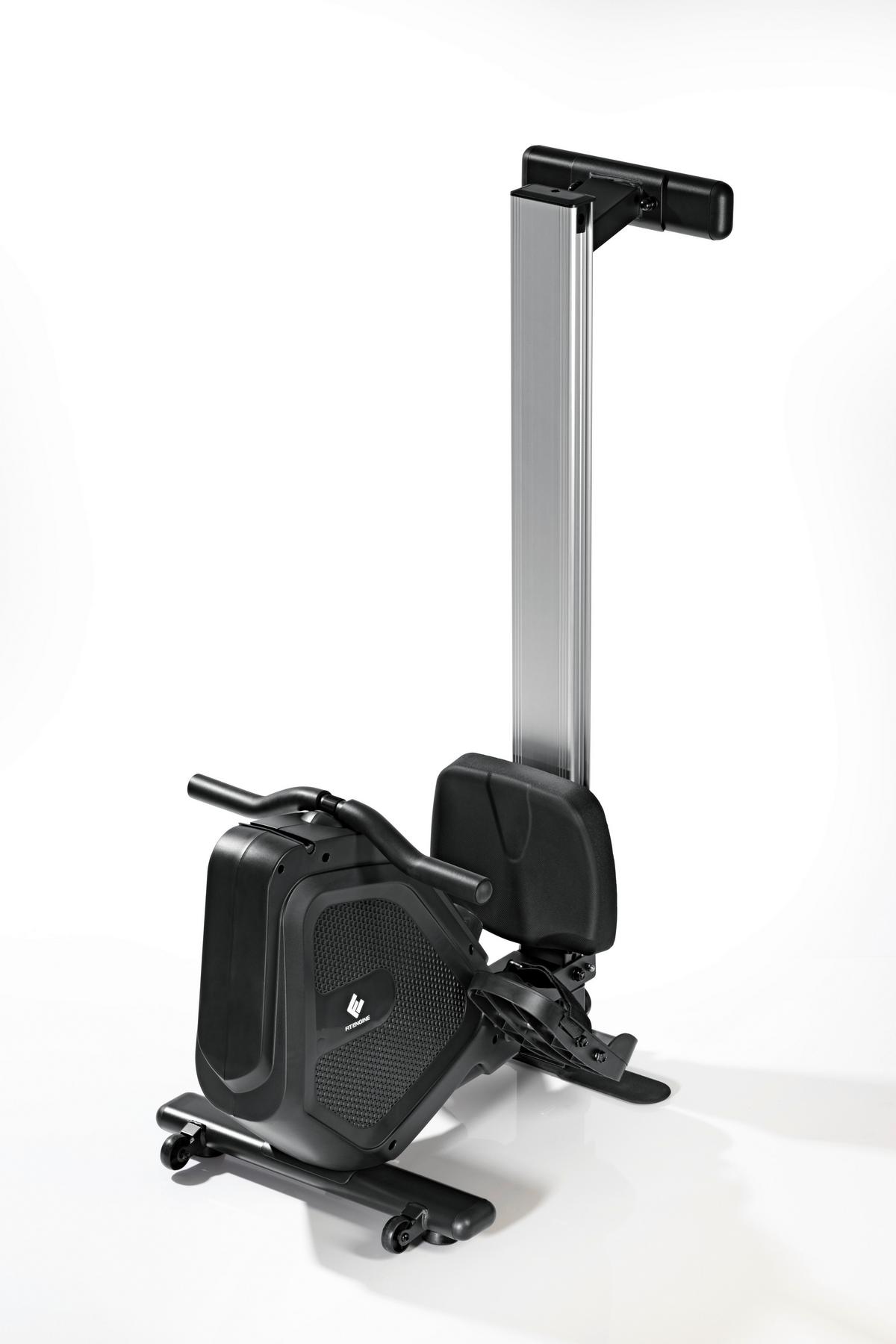 Rudergerät 09272 Fitengine Rudergerät - Schwarz, LIFESTYLE, Kunststoff/Metall (180/54/24,5cm)