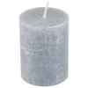 Stumpenkerze Saphira Dunkelgrau Dxh: 6,8x9 Cm - Dunkelgrau, Basics (6,8/9cm) - Ondega