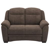 DVOUMÍSTNÁ POHOVKA BRUNO 2 V1 - černá/šedohnědá, Konvenční, textil/plast (142/99/99cm)