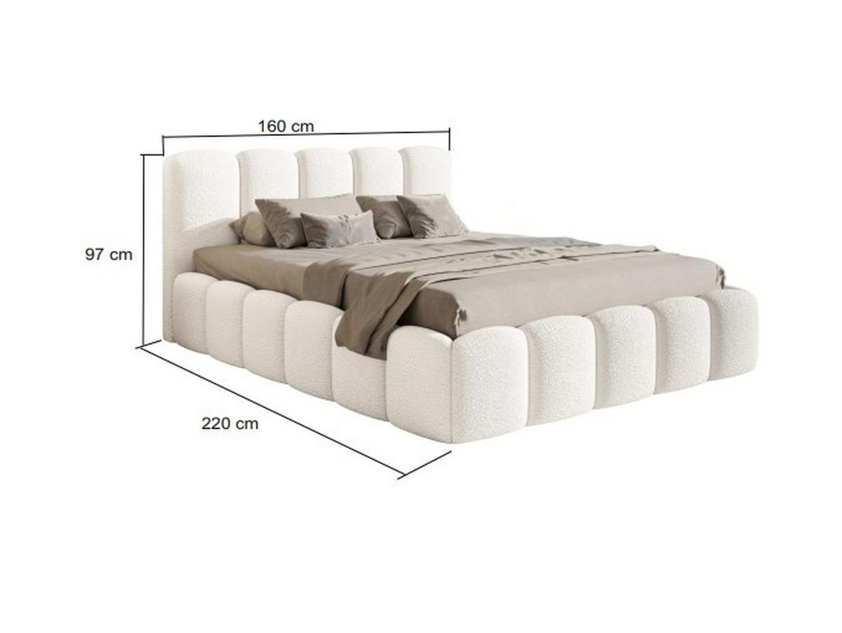 Polsterbett Artamide Perlmutt Lf: 140x200 Cm - Perlmutt, MODERN, Holz/Textil (140/200cm) - Livetastic