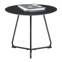KONFERENČNÝ STOLÍK MICA 55CM - čierna, Modern, kov/kompozitné drevo (55/55/46cm) - Mömax