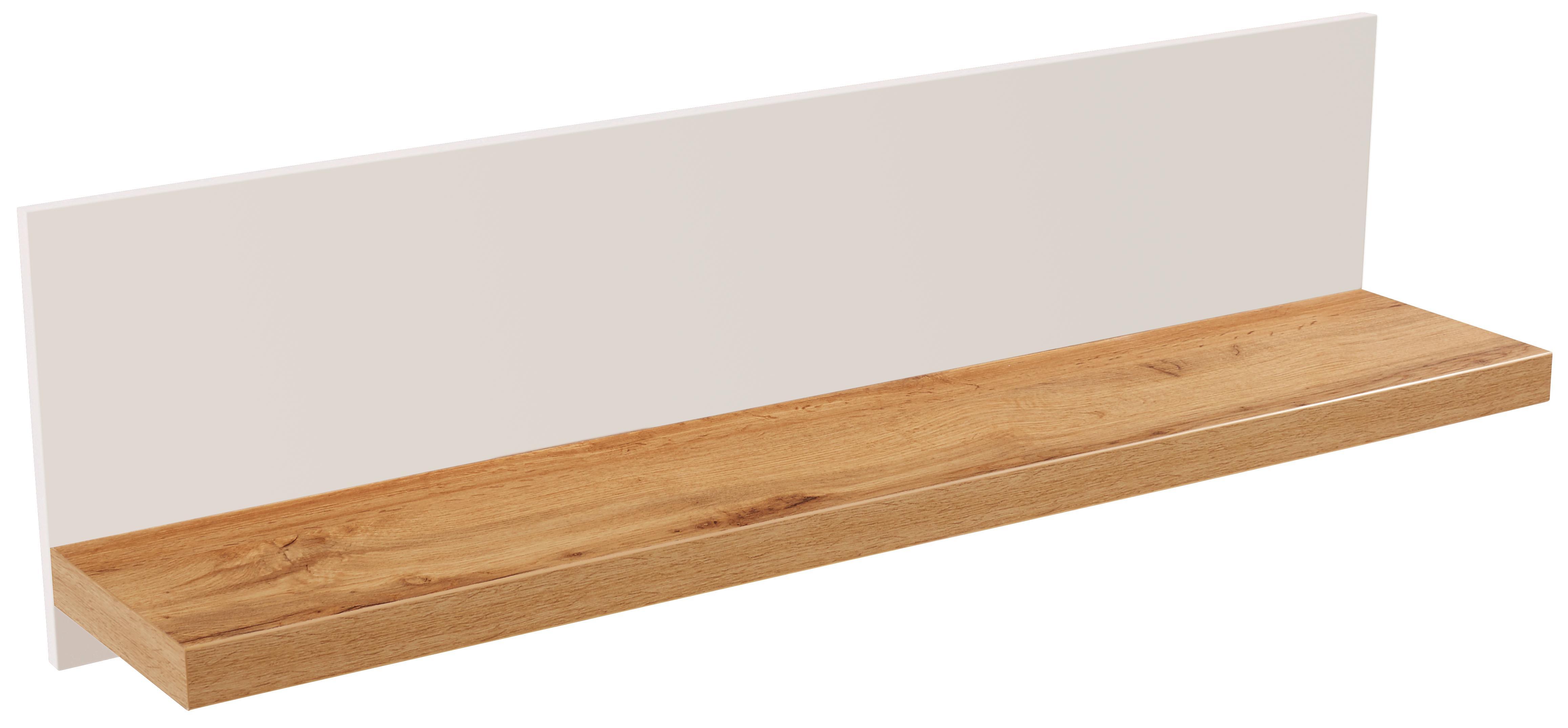 Wandboard Eleganza - Eichefarben, MODERN, Holzwerkstoff (135/30/21.6cm)