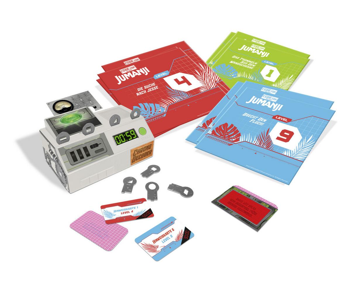 Spiel Escape Room Jumanji Ab 10 Jahren, Strategiespiel - Multicolor, Basics, Karton/Papier (11,5/26,5/26,5cm)
