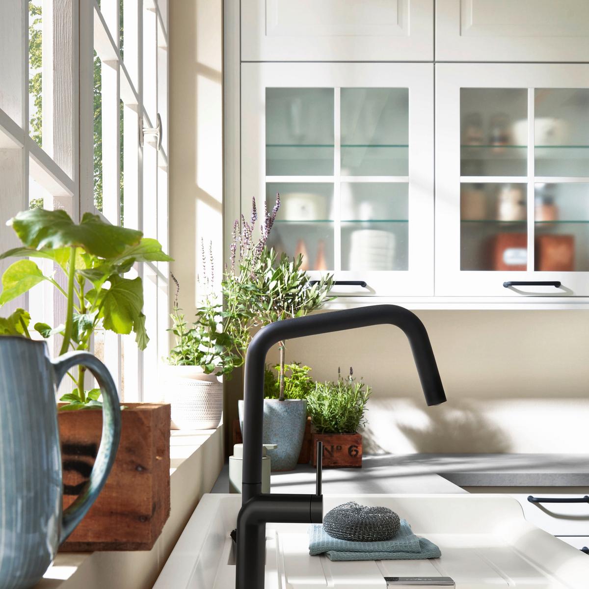 Einbauküche Springfield Frei Planbar Landhausstil - MODERN, Holzwerkstoff - Vertico