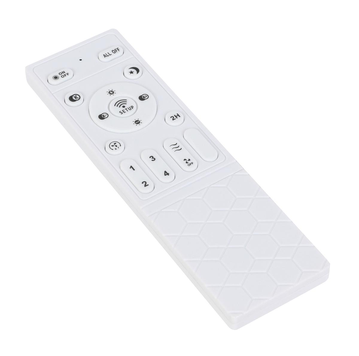 STROPNÉ LED SVIETIDLO LUFTIKU - biela/chrómová, Konventionell, kov/plast (58/14,5cm) - Premium Living