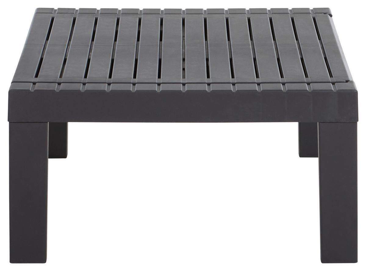 Balkonset Duetto 8 Teilig - Anthrazit, Basics, Kunststoff (65/78/195cm)