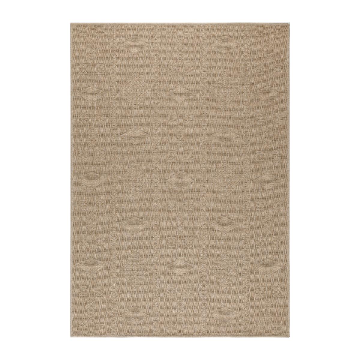 Outdoorteppich Dhaka - Anthrazit/Beige, Basics, Textil (140/200cm) - Novel