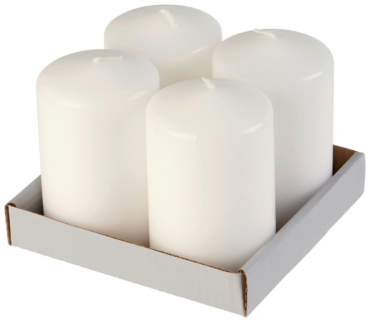 Gyertya Winston - fekete/rózsaszín, Basics, természetes anyagok (6/10cm) - Ondega